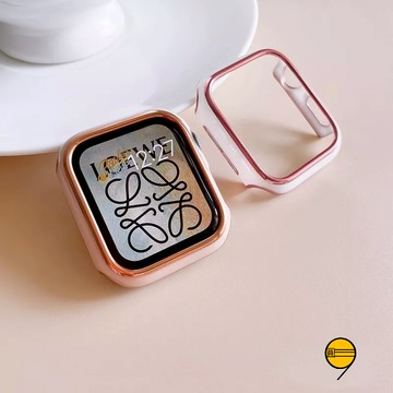 殼膜一體 適用於 Apple Watch 11 錶殼 10 9 8 7 6 5 SE 蘋果手錶保護殼 42mm 46mm