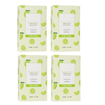 咪咪購物 旅行便攜隨身漱口水 檸檬口味  4盒  220g