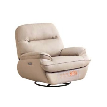 【obis】COLEMAN電動旋轉搖椅(單人沙發 電動沙發)卡其