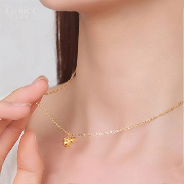 【Gulicc】項鍊 福氣葫蘆 好運鍊