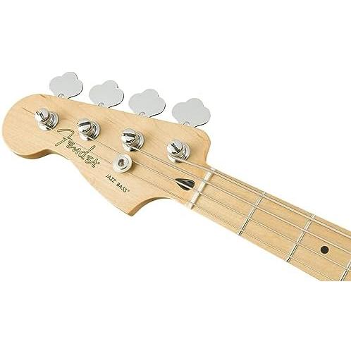 フェンダーPlayer Jazz Bass Left-Handed Electric Guitar Polar White Bundle with