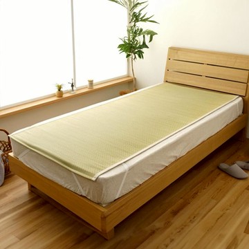 藺草涼蓆Iyashi 88x180x0.2cm 藺草涼蓆Iyashi雲淡藍80x180cm