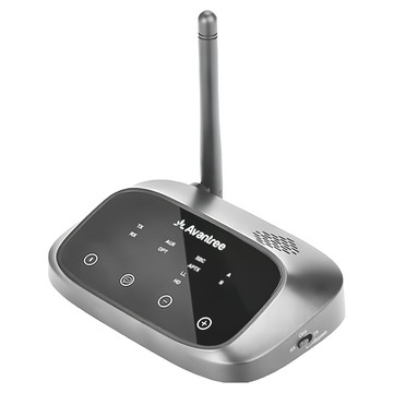 Avantree OasisPlus 進階版 aptX-HD 低延遲無線藍牙接收發射器 銀色  BTTC-500P  藍牙接收器 銀色  1個
