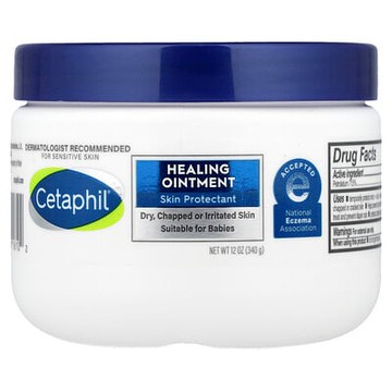 Cetaphil, 修護軟膏，適用於敏感肌膚，12 盎司（340 克）