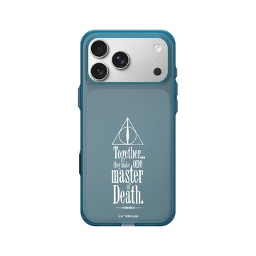 iPhone 17 Pro Max Clear (相機按鈕) 夜幕藍 - 哈利波特 Harry Potter - 死神的聖物