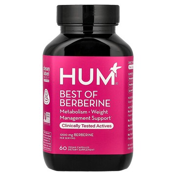 HUM Nutrition, 優效小檗鹼，60 粒全素膠囊