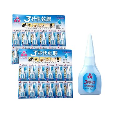 黏著劑/接著劑 ​【FIXGO瞬修】24入快乾膠 3秒定型多材通殺