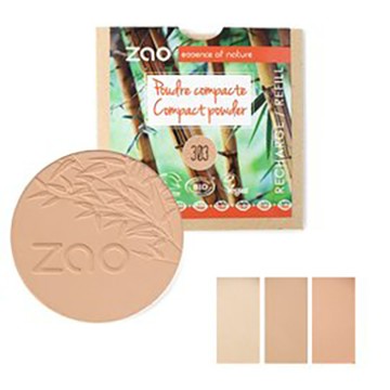 【ZAO法式竹彩】法式有機竹彩絲緞美人靚透粉餅補充 (3色可選)-廠商直送