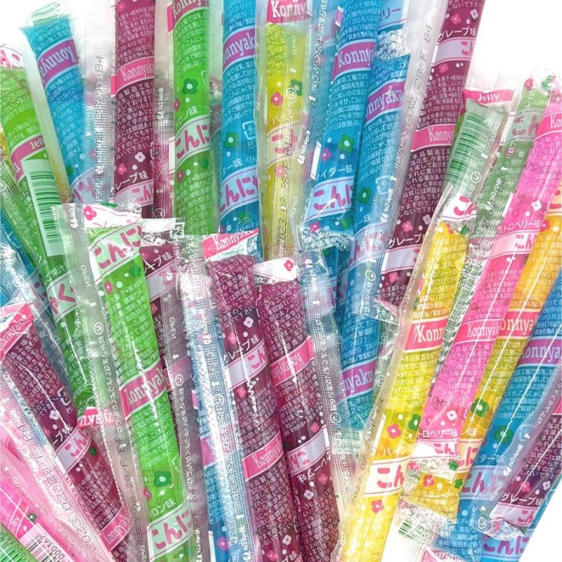 坂製菓 こんにゃくゼリー 50本入り ゼリー 駄菓子 お菓子 スイーツ (坂こんにゃく50) | LINEショッピング