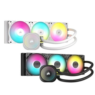 CORSAIR 海盜船 NAUTILUS 360 ARGB CPU水冷散熱器 黑色/白色