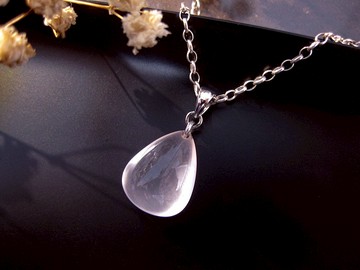 造型玉墜 粉水晶/簡單好搭配/