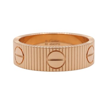 Cartier 卡地亞 LOVE Unlimited 戒指 60 18K玫瑰金 B4247600 【二手名牌BRAND OFF】