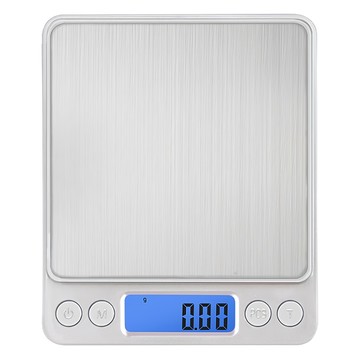 廚房秤 3KG/0.1g 電池充電兩用  REQIR I-2000  1台