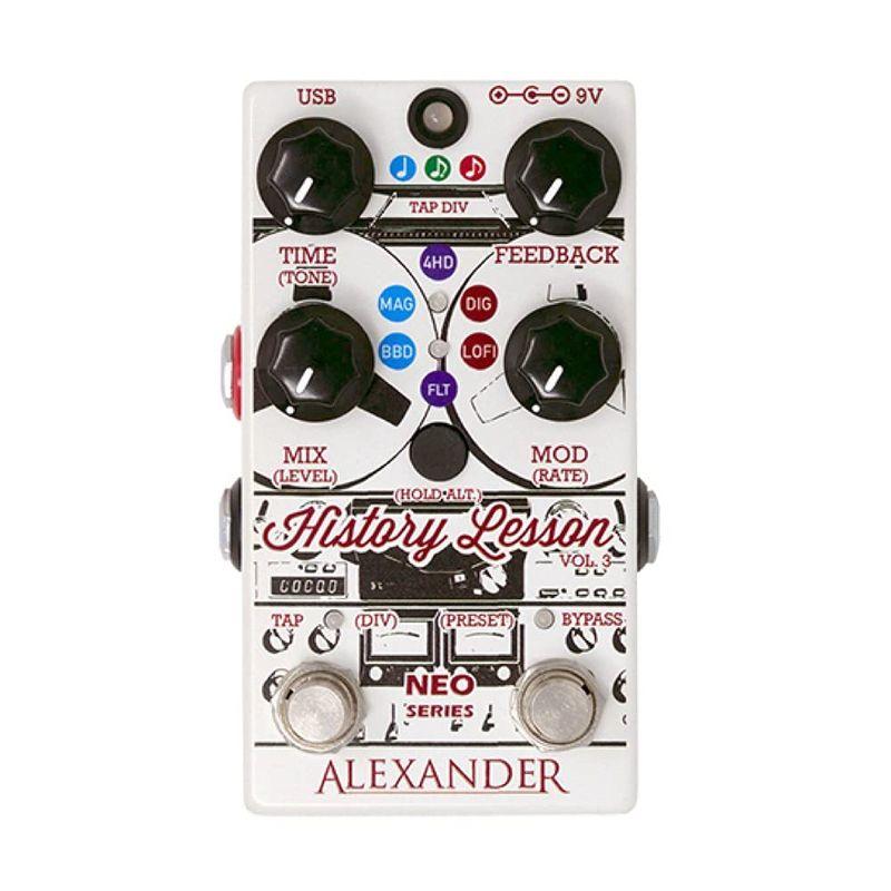 Alexander Pedals アレクサンダーペダルズ ギターエフェクター エコーディレイ History Lesson Volume