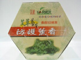 花壇特產   艾草養生防護薰香32卷  五坪室內使用(補充包)