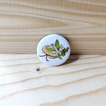 胸章/別針/徽章 金桔草帽