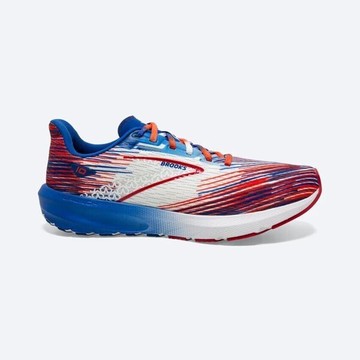 Brooks Launch 10 Run USA 女 競速跑鞋 美國限定款 發射系列 白藍紅 [1203981B154]