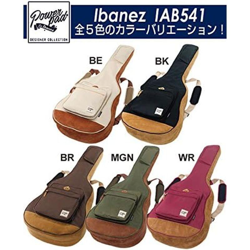 Ibanez アイバニーズ ギグバッグ IAB541 POWERPAD アコースティックギター用 BR(ブラウン) Ebiオリジナルピック付