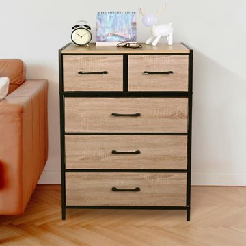 【AOTTO】 日系和風大容量木紋抽屜收納櫃-60面寬(收納櫃 置物櫃 抽屜櫃 斗櫃 櫃子)