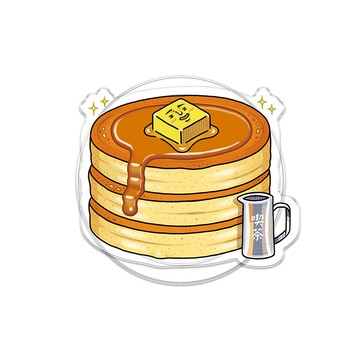 【插畫家聯名】保羅先生喫茶店奶油鬆餅MagSafe氣囊支架