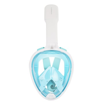 Diveepro 極限全臉浮潛面鏡 藍色 L/XL