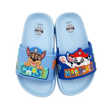 【菲斯質感生活購物】MIT汪汪隊阿奇毛毛輕量拖鞋 台灣製 男童鞋 中大童鞋 室內拖鞋 幼稚園拖鞋