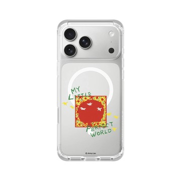 iPhone 17 Pro Max ClearX (MagSafe 兼容) 晶透白 - 幾米 Jimmy Liao - 我不是完美小孩-完美的剪影
