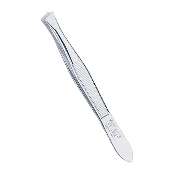 YES 德悅氏 斜面鑷子 9cm  1支  單一顏色