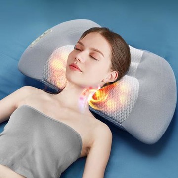 倍呵按摩器按摩枕頭按摩儀器按摩墊全身頸椎腰部脖子生日禮物過年