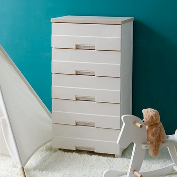 Fits 55面寬五層抽屜收納櫃(木質天板)-免組裝