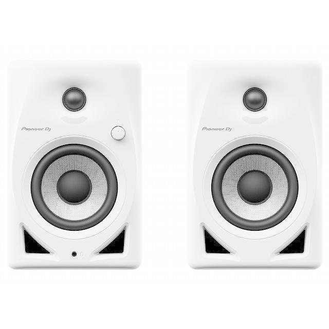 Pioneer DJ DM-40D-W インチ アクティブ モニタースピーカー (White) (ペア)