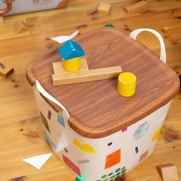 日本 Stacksto 專用收納蓋 木紋款 (2色)