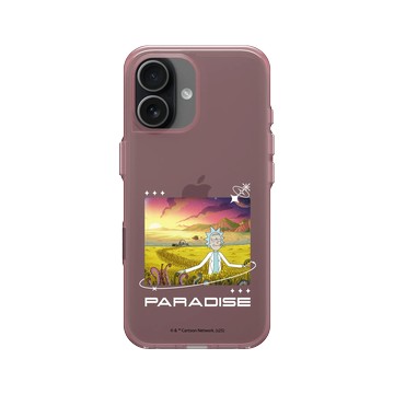 iPhone 17 Clear (相機按鈕) 晶醺玫 - 瑞克和莫蒂 Rick and Morty - 天堂裡的瑞克