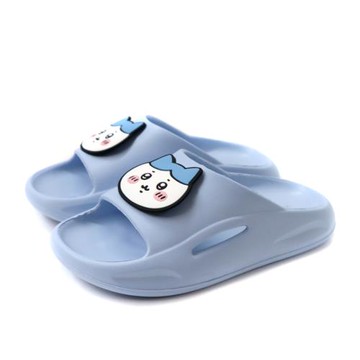 吉伊卡哇 小八貓 休閒拖鞋 戶外拖 淺藍色 CW0448 no014