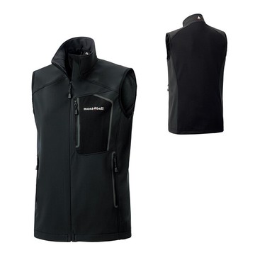 ├登山樂┤日本 mont-bell Cyclimb Vest 女款軟殼背心 黑 # 1106640BK