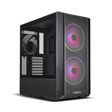 聯力機殼 LANCOOL 216RGB-X 黑色 含前綠網