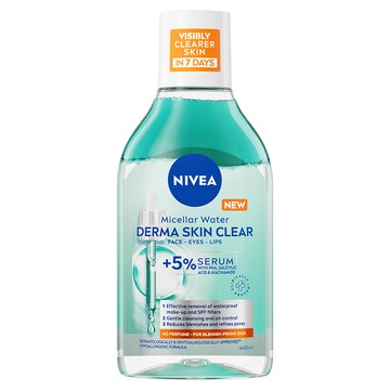 [家速配]妮維雅5精華卸妝水控油抗痘400ML