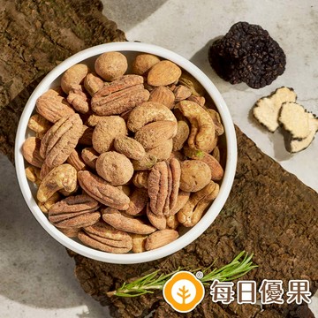 松露牛肝菌烘焙綜合堅果130公克【每日優果食品】