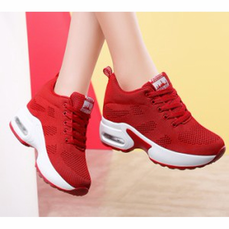 厚底 スニーカー レディース メッシュスニーカー ミドルカットスニーカー レディース シューズ 靴 韓国 カジュアル シンプル 紐靴 白 黒 通販 Lineポイント最大1 0 Get Lineショッピング