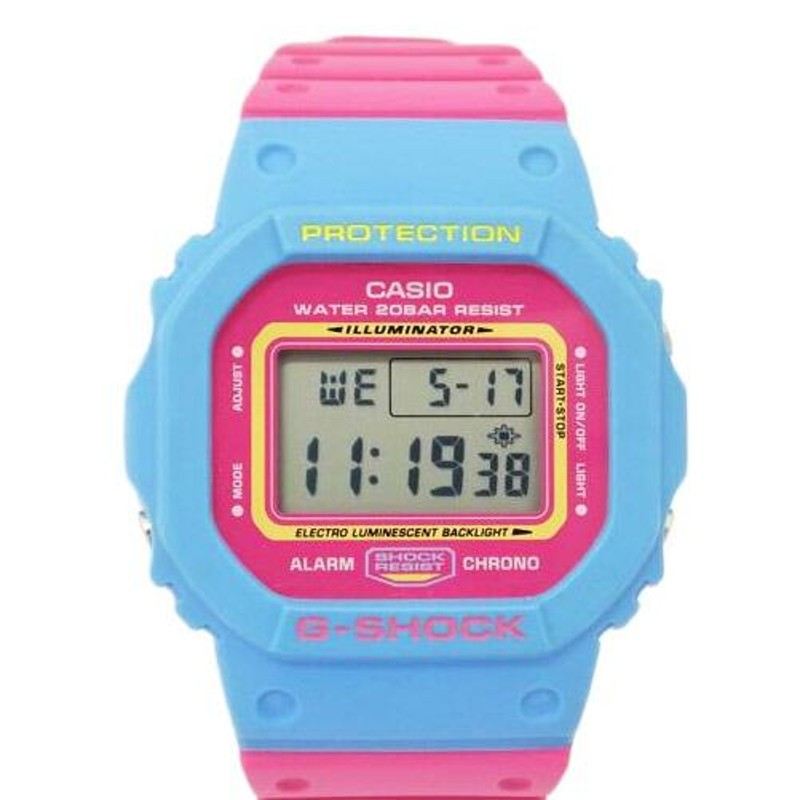 ＣＡＳＩＯ カシオ/Ｇ−ＳＨＯＣＫ／デジタル／ブルーピンク/DW-5600TB/G-SHOCK/ABランク/88【中古】 | LINEブランドカタログ