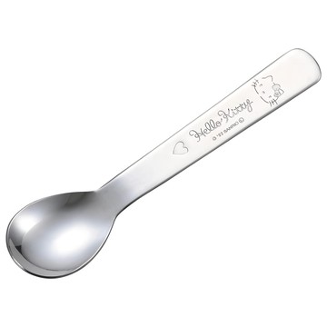 Kitty 不鏽鋼湯匙  兒童湯匙  Silver  1支