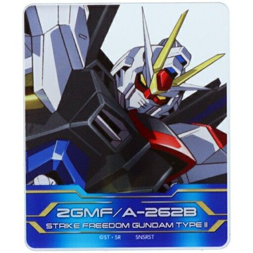 絕機動戰士鋼彈SEED FREEDOM壓剋力夾子徽章收藏B