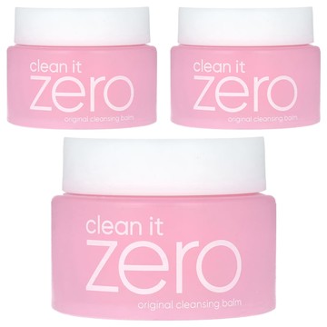 BANILA CO 芭妮蘭 台灣公司貨 ZERO零感肌瞬淨卸妝霜 經典潤澤  100ml  3罐
