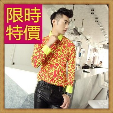 現貨+預購 襯衫長袖上衣-流行修身時尚男襯衫59k24【獨家進口】【米蘭精品】