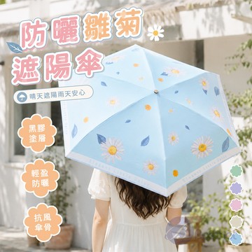 【Besthot】防曬雛菊遮陽傘