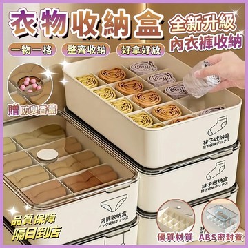 桃園出貨💜送香薰💜內衣收納盒 抽屜收納格 衣物收納盒 內褲收納格 襪子收納盒 內褲收納 衣櫃收納 內衣褲收納 分格收納盒