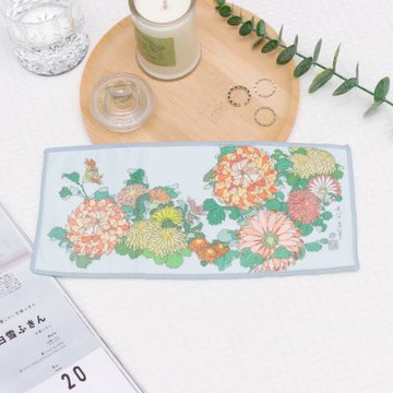 京都鏡面擦拭布-葛氏北齋-菊