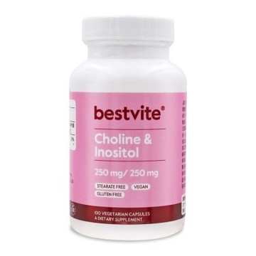 【Bestvite】必賜力膽鹼加肌醇膠囊1瓶(100顆)