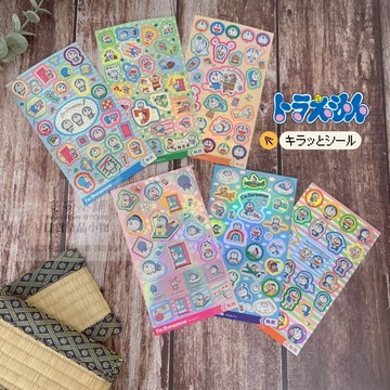 日本境內限定品 D199 限時特價 哆啦A夢 貼紙 ドラえもん 手帳貼紙 雷射貼紙 手機貼紙  Doraemon 全6種