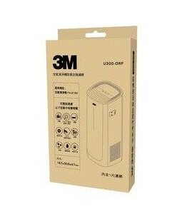 3M 淨呼吸 倍淨系列 空氣清淨機 FA-E180 專用除臭 加強濾網 / 盒 U300-ORF
